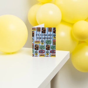 O-Fish-ially Birthday Card