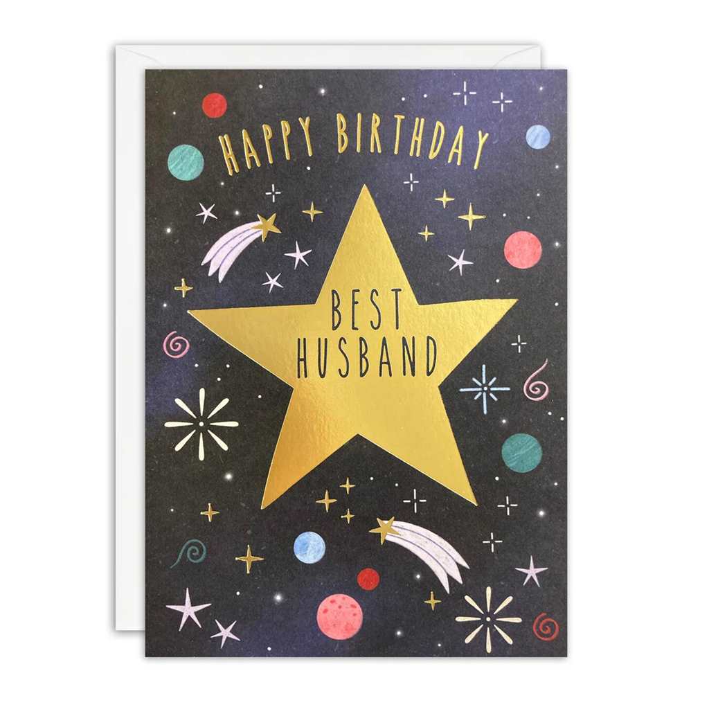 Best Husband Relative Birthday Card