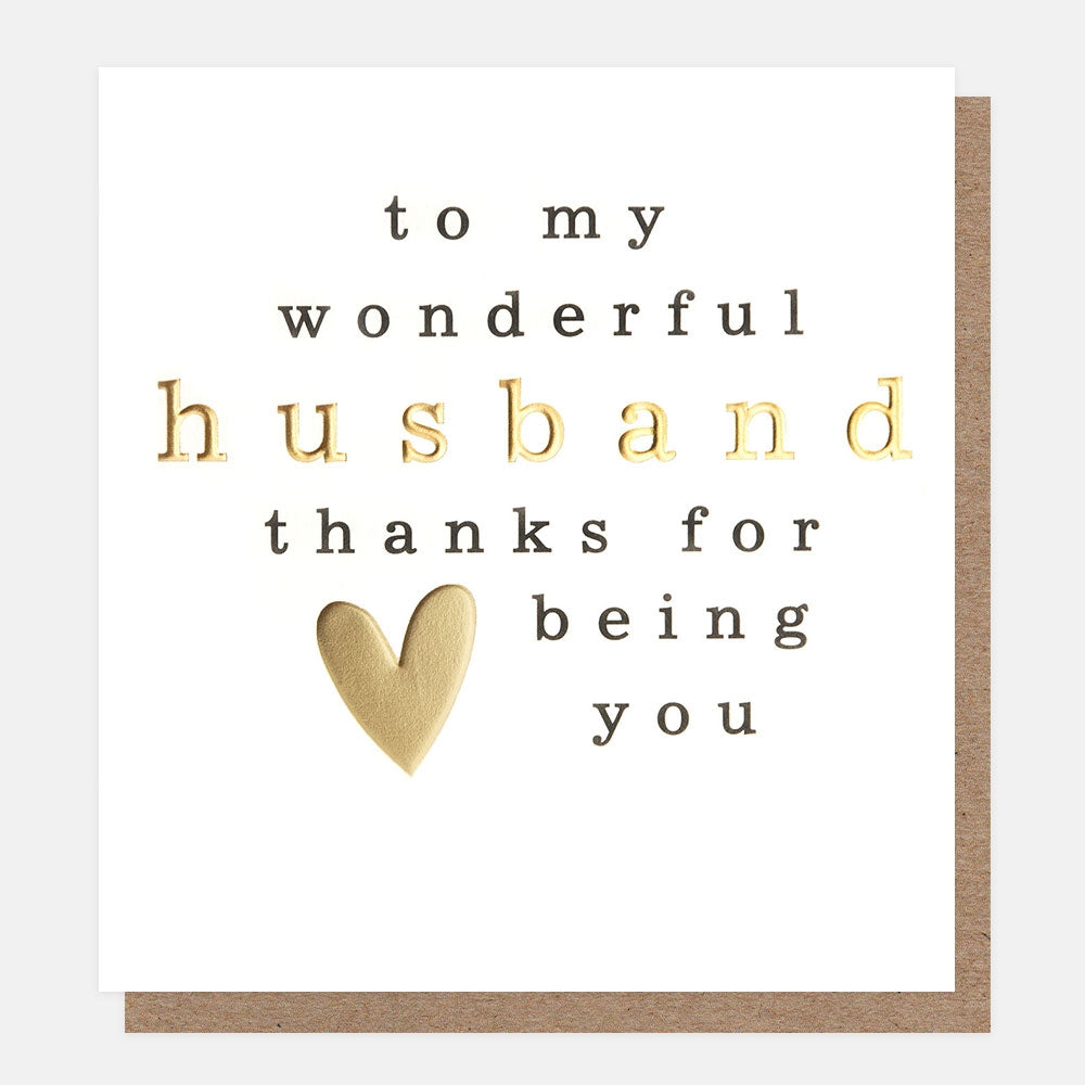 Husband Happy Anniversary Card