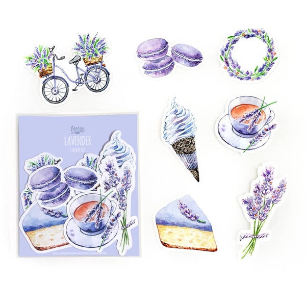 Lavender Sticker Set | Stickers | The Gifted Type