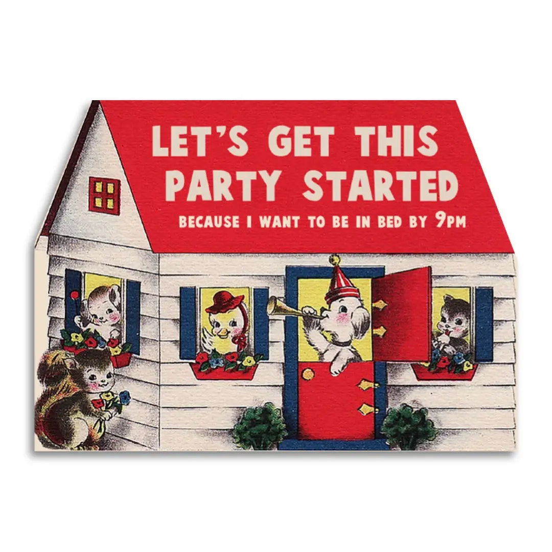 Get This Party Started Birthday Card