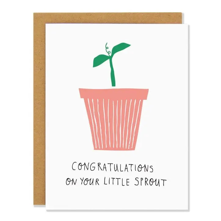 Little Sprout Baby Card