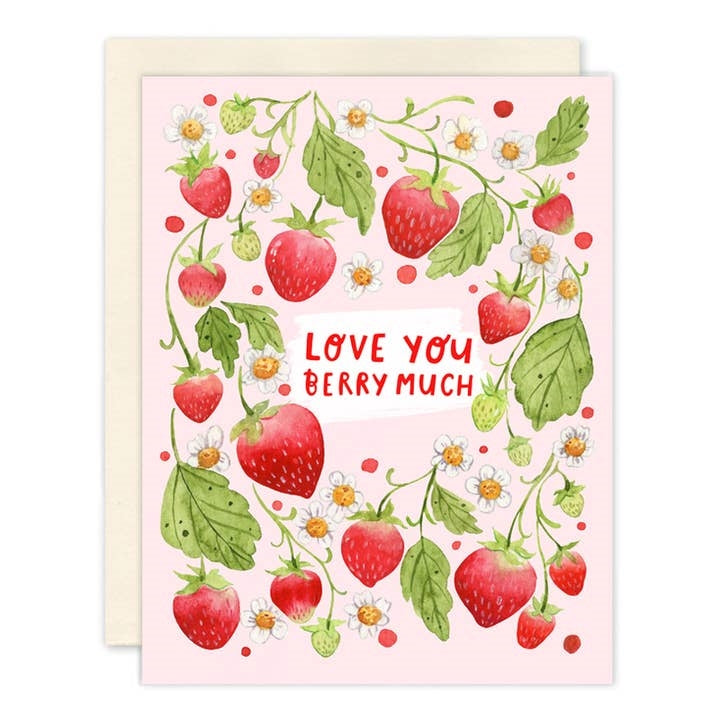 Strawberry Love Card