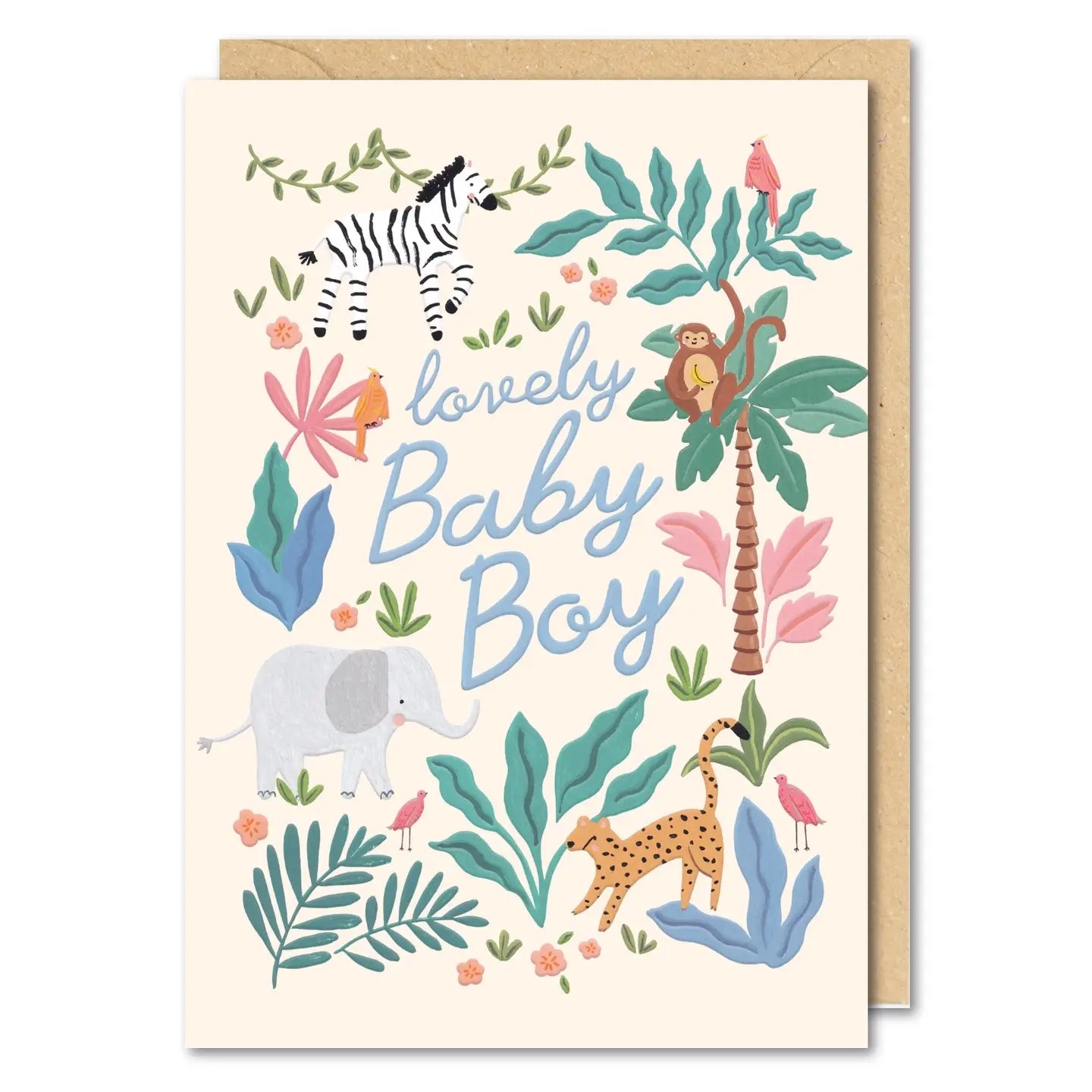 Lovely Baby Boy Baby Card