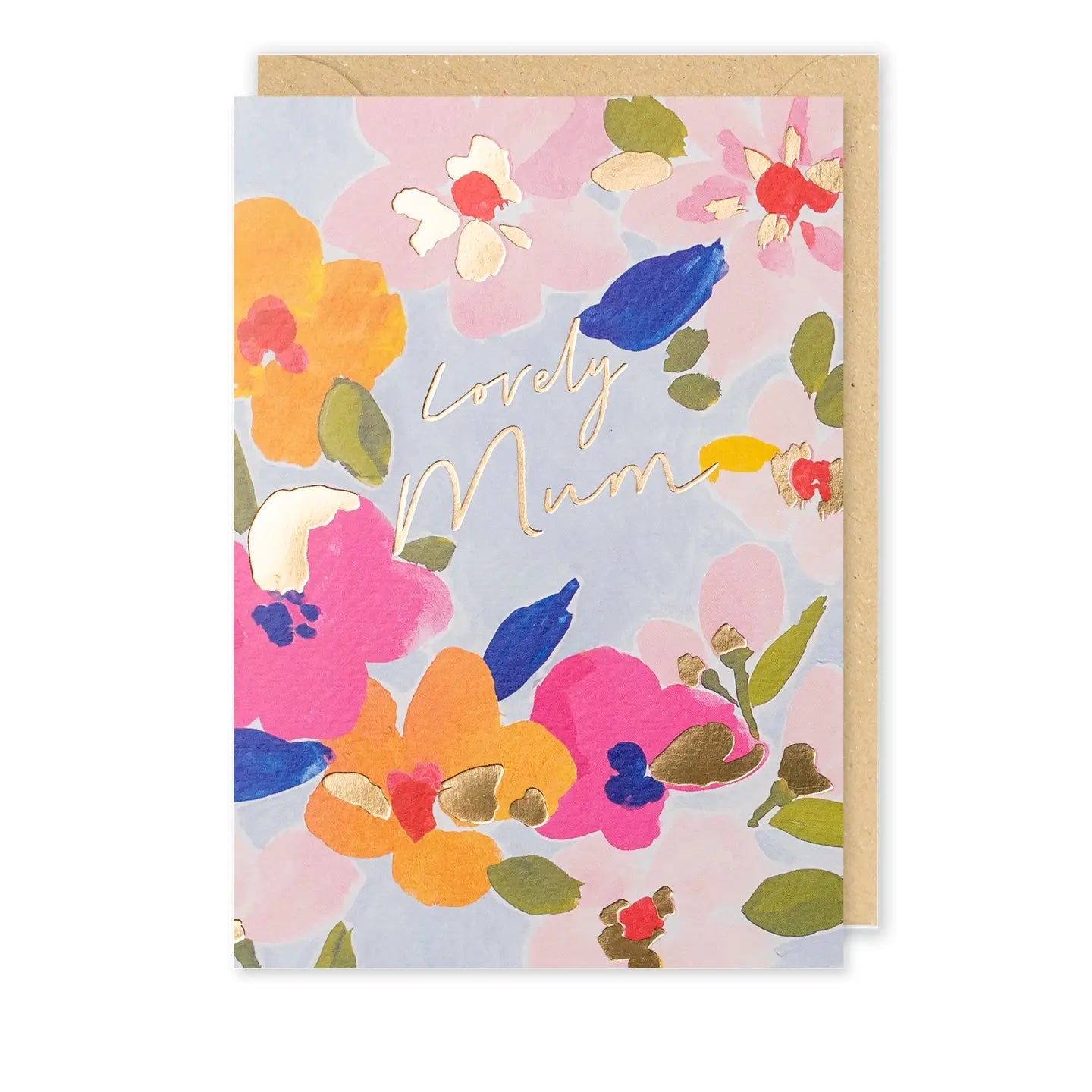 Lovely Mum Floral Birthday Card