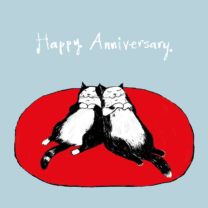 Snoozy Afternoon Anniversary Card