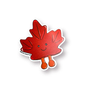 Maple Leaf Vinyl Sticker
