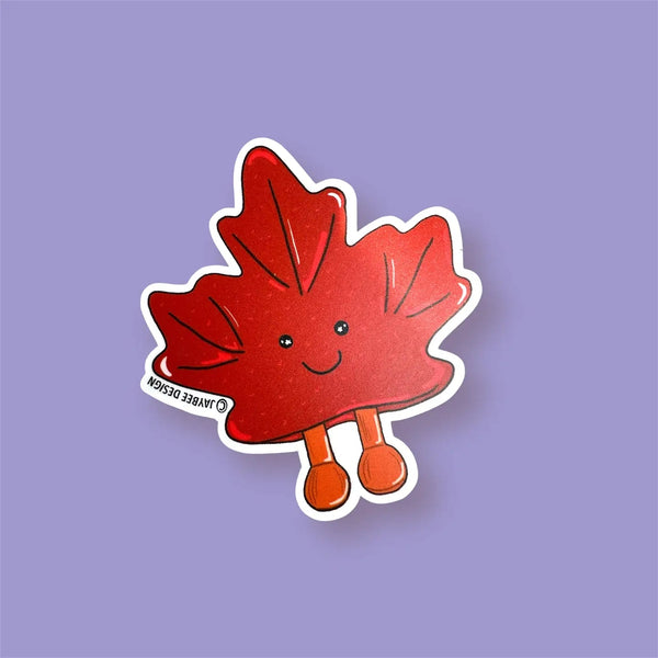 Maple Leaf Vinyl Sticker | Stickers | The Gifted Type