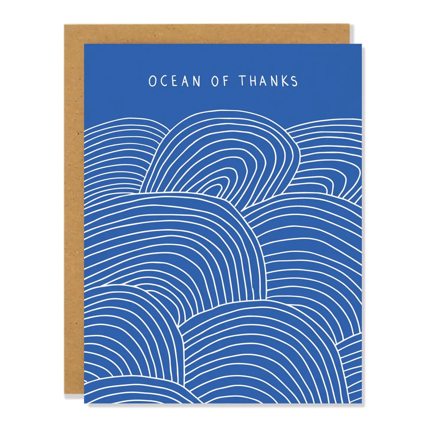 Ocean Of Thanks Thank You Card