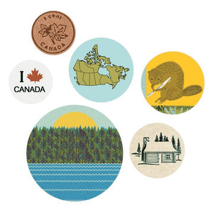 Regional Assembly Of Text Button Pack | Oh Canada
