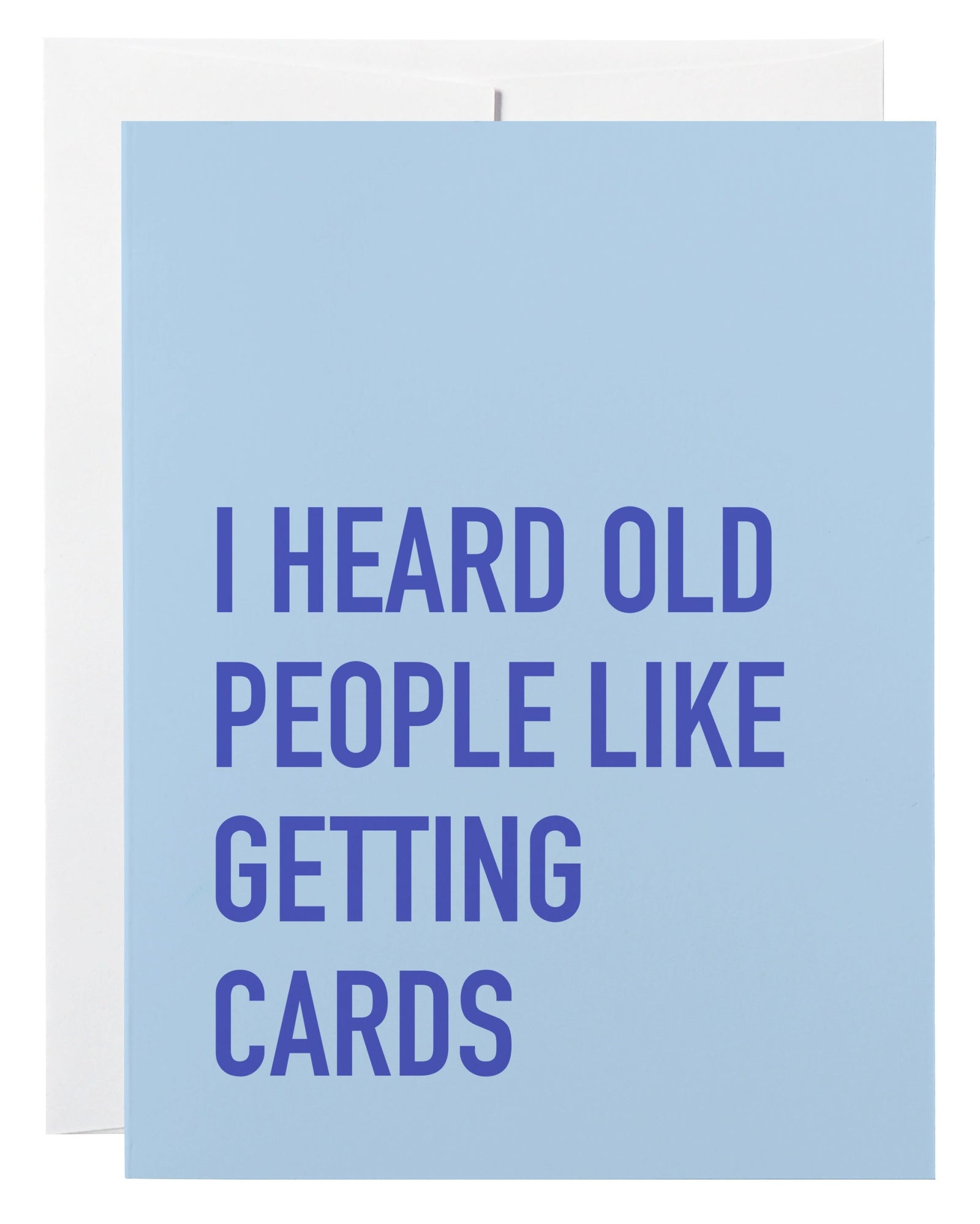 Old People Cards Birthday Card