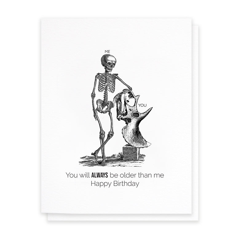Older Than Me Birthday Card