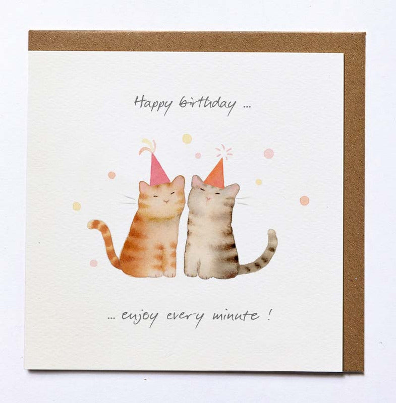 Party Kitties Birthday Card