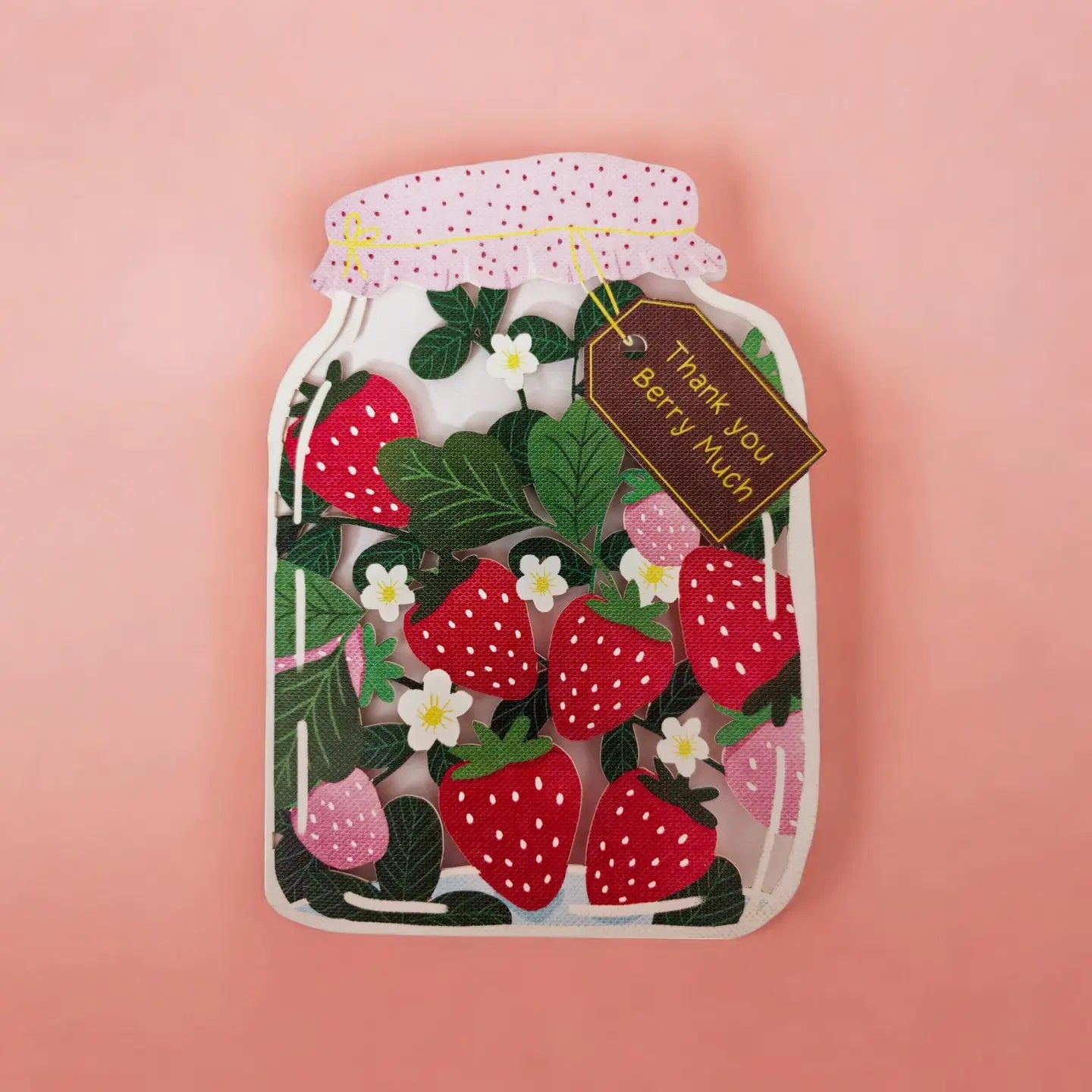 Berries Thank You Card