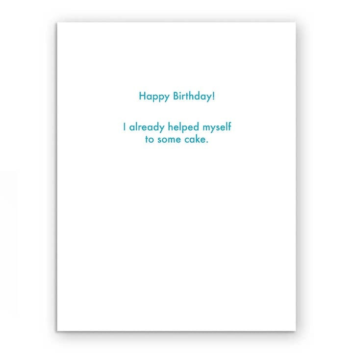 Party Crasher Birthday Card