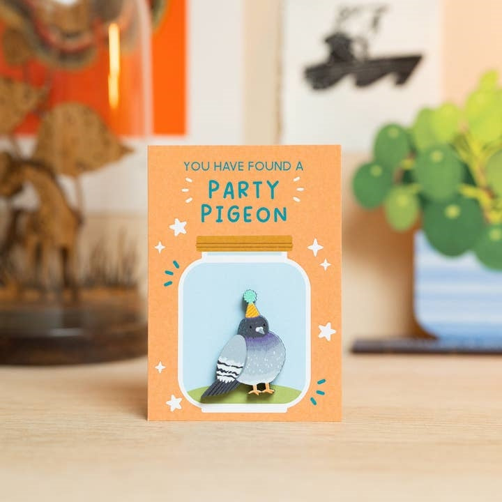 Dapple & Dot Pin | Party Pigeon