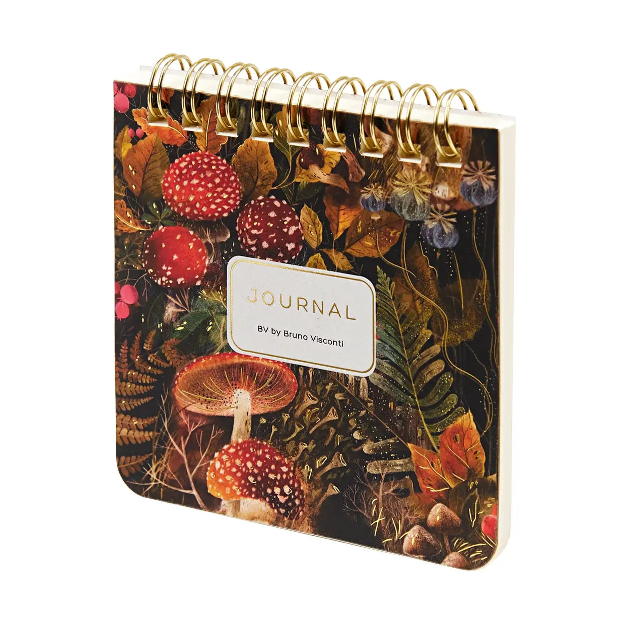 Forest Mushrooms Pocket Journal