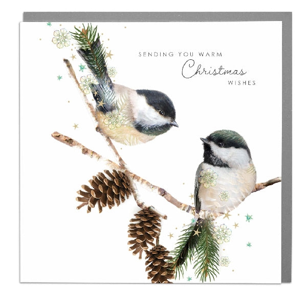 Festive Birds Christmas Card
