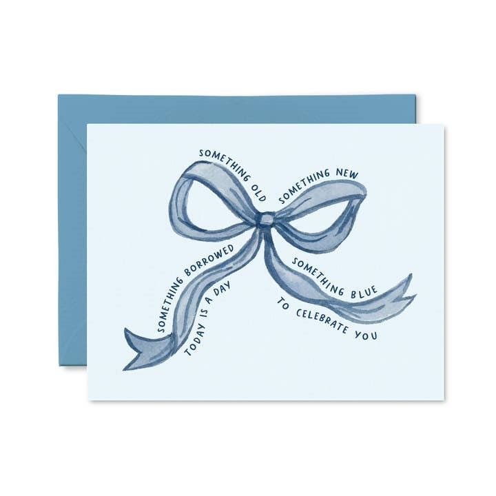 Something Borrowed Wedding Card