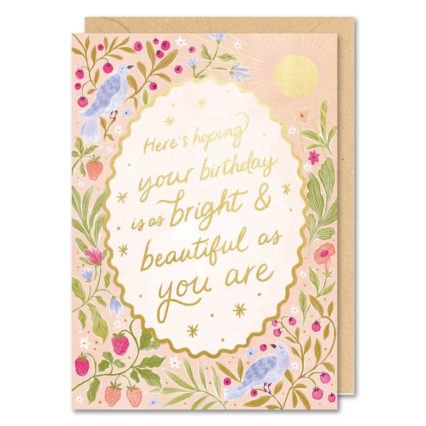 Sun Birthday Card
