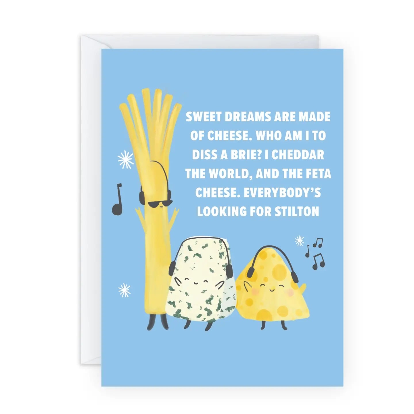 Sweet Cheesy Dreams Full Birthday Card