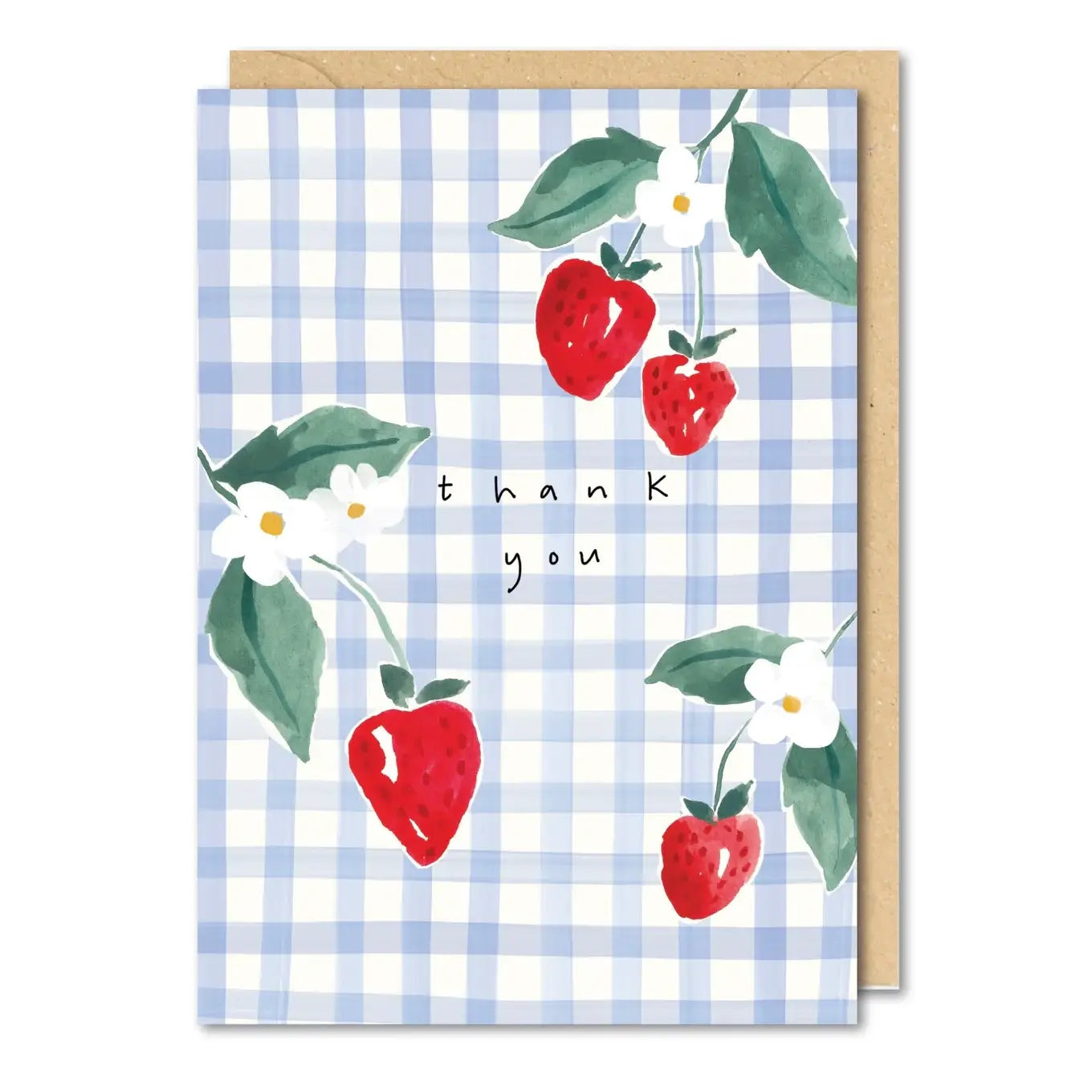 Strawberry Thank You Card