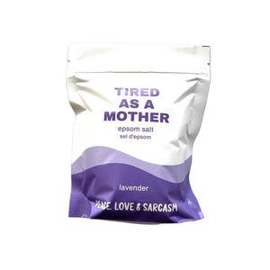 Peace, Love & Sarcasm Epsom Salt Bath Soak | Tired As A Mother