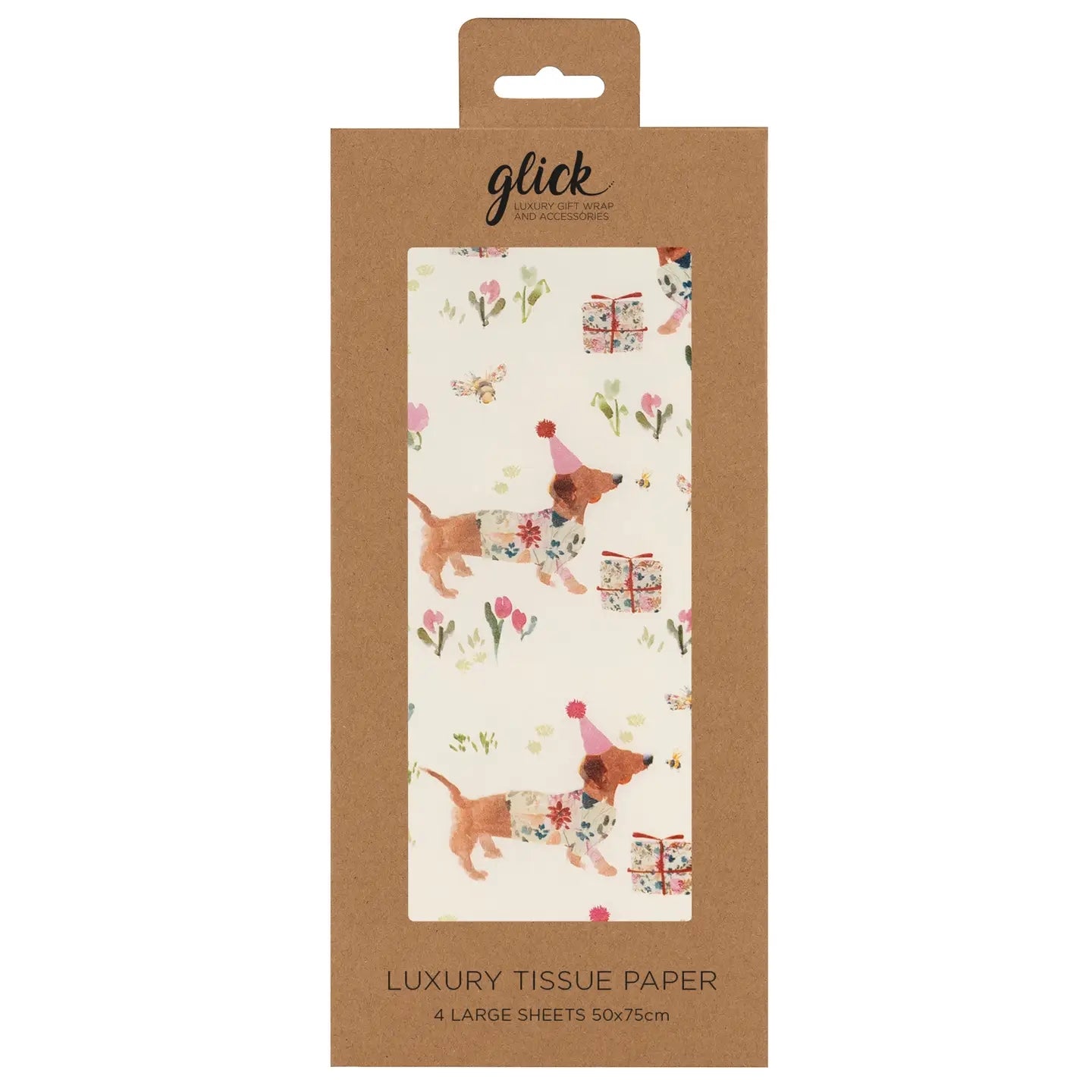 Birthday Sausage Tissue Paper