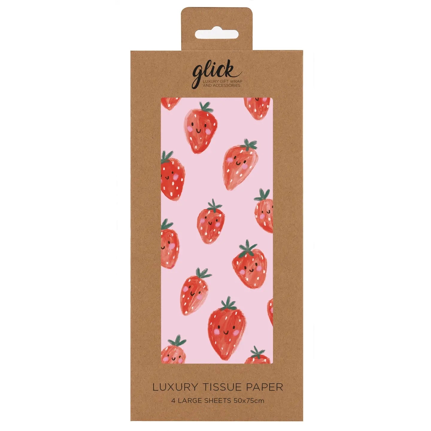 Sweet Strawberries Tissue Paper