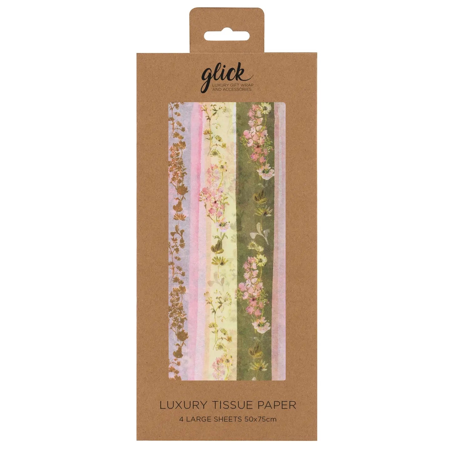 Linea Floral Tissue Paper