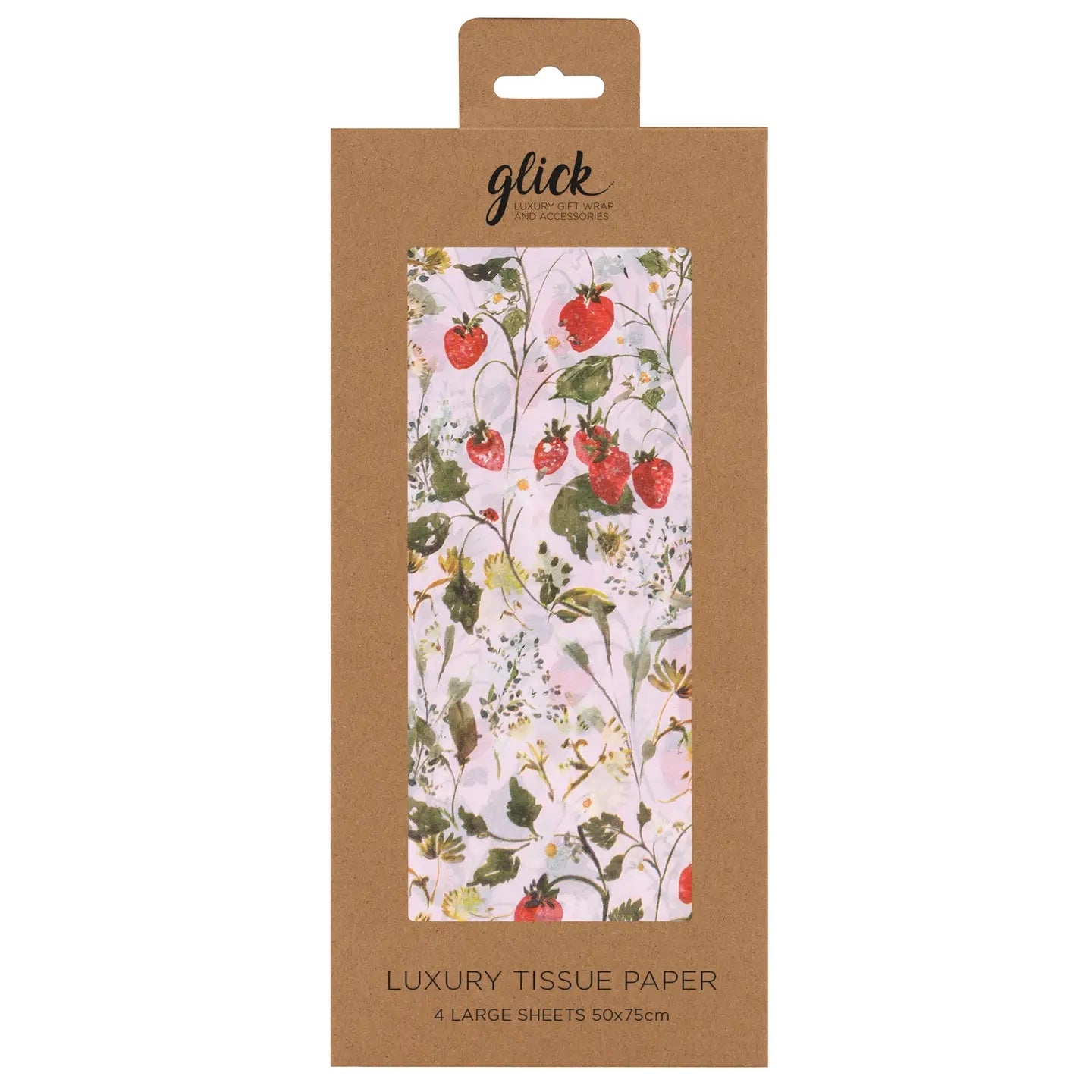 Strawberry Patch Tissue Paper