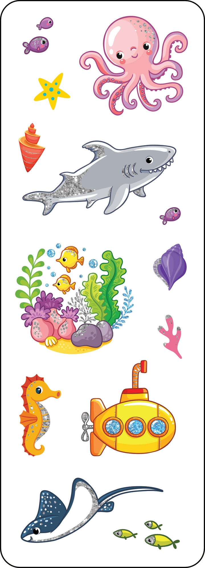 Under The Sea Sticker Set