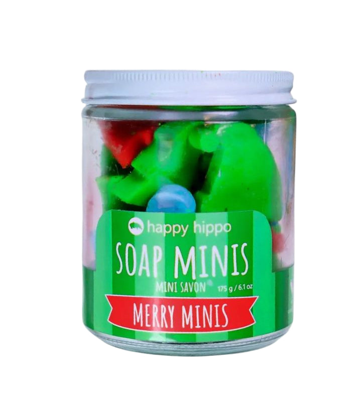 Happy Hippo Bath Co. Mini Soaps | Merry Minis