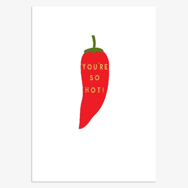Hot Chilli Love Card