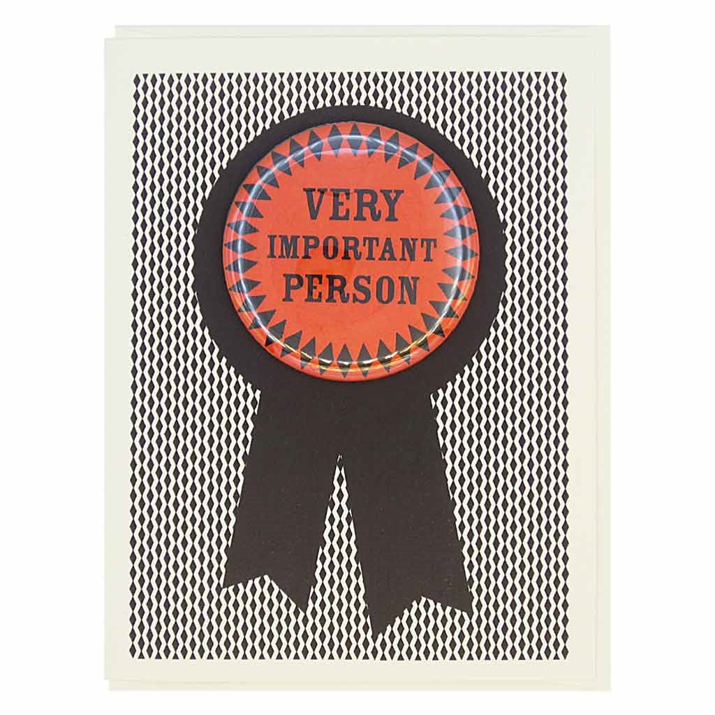 Importance Card Very Important Persona Card | Birthday Cards | The Gifted Type