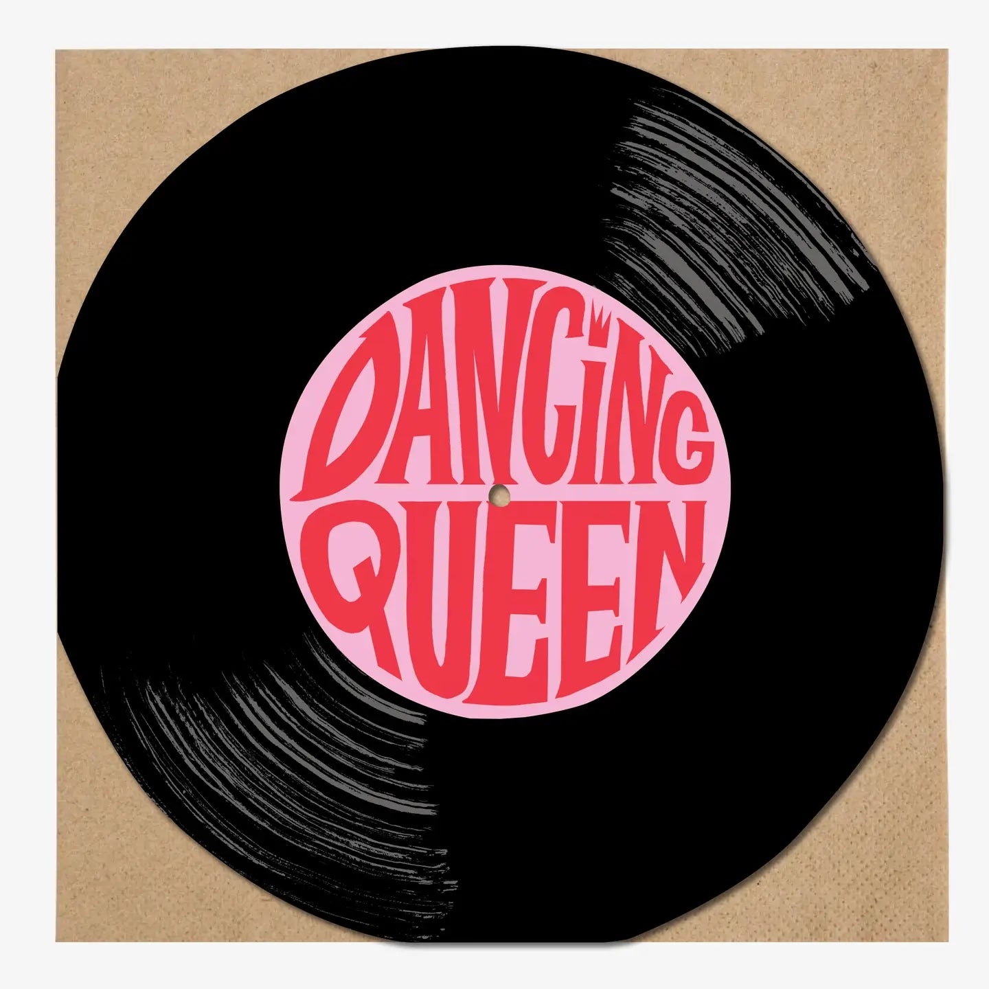 Dancing Queen Vinyl Card