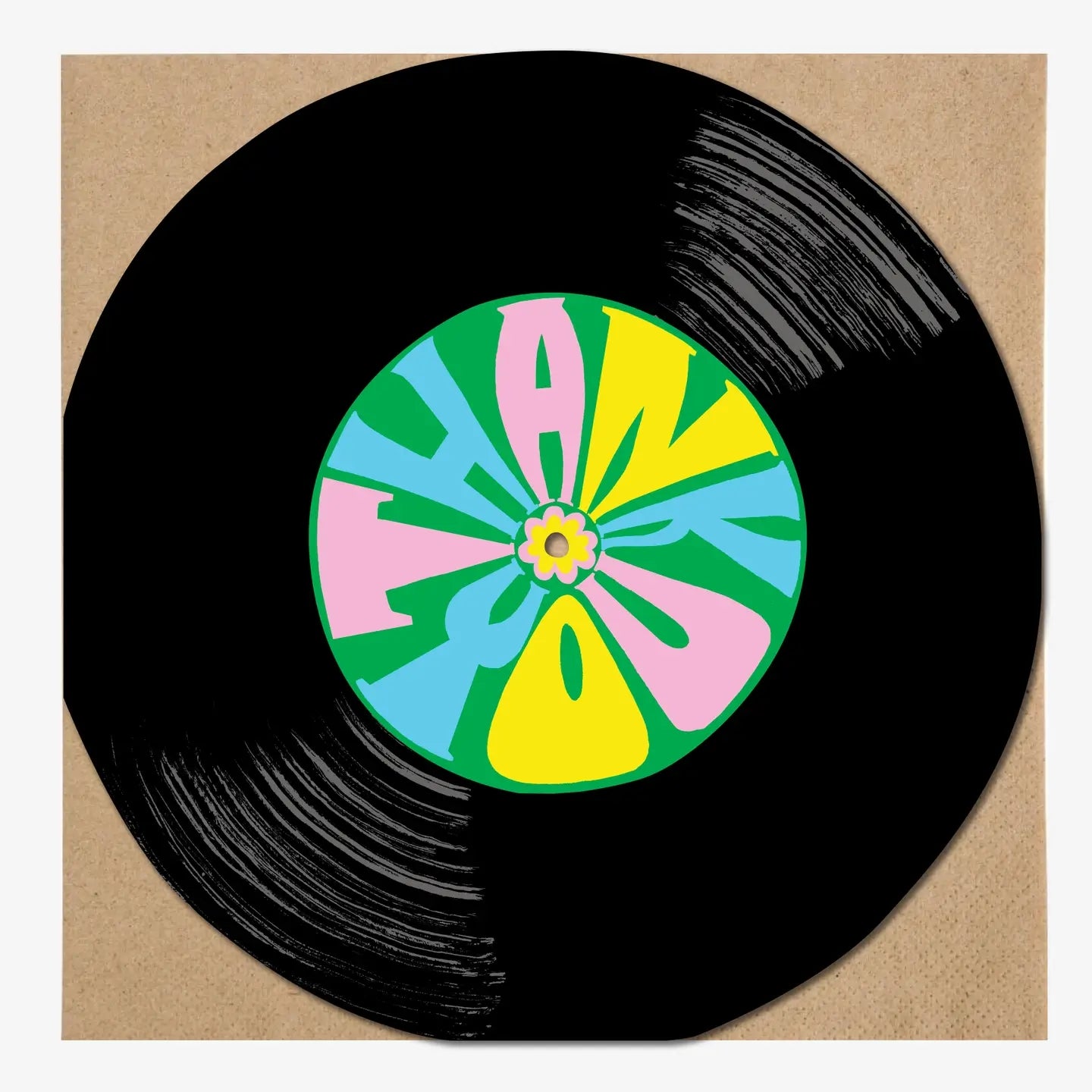 Thank You Vinyl Card