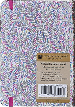 Watercolour Vines Small Journal