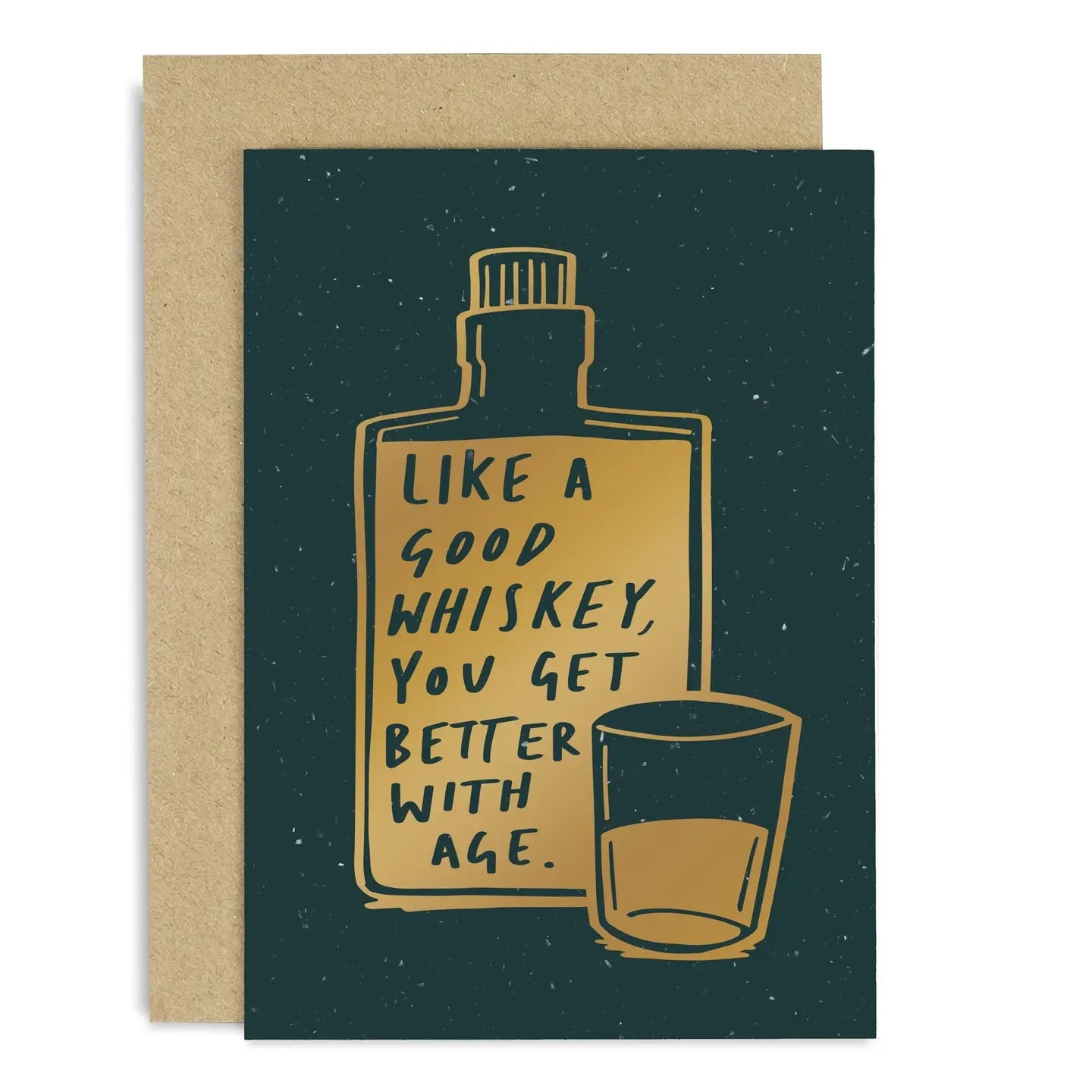 Whiskey Birthday Card