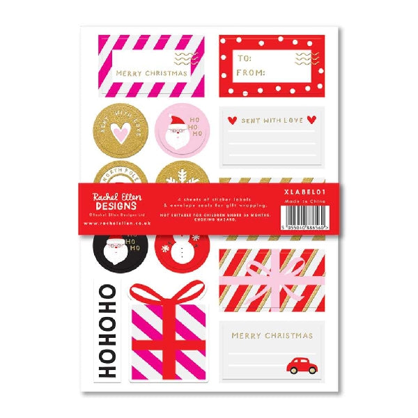 Christmas Gift Sticker Labels