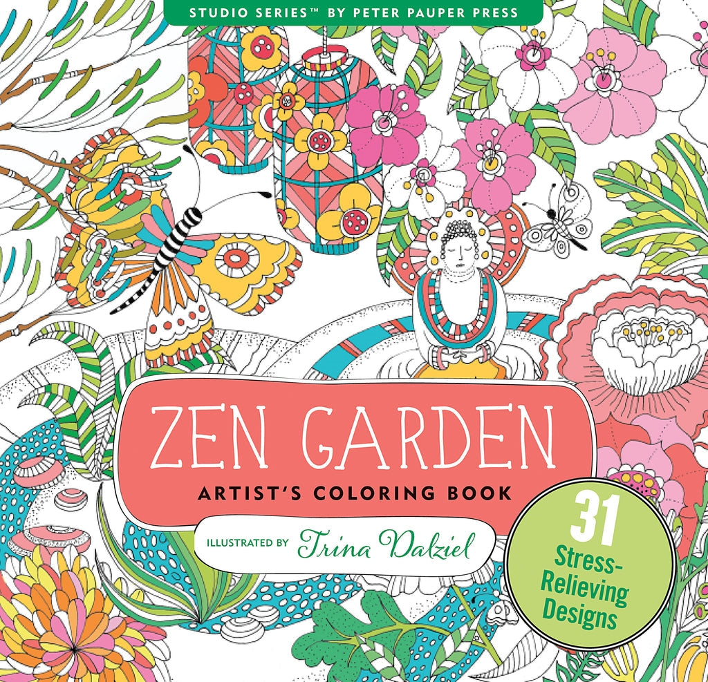 Zen Garden Colouring Book