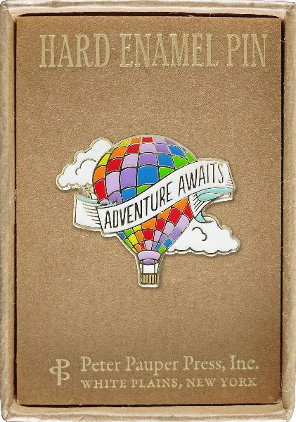 Adventure Awaits Enamel Pin