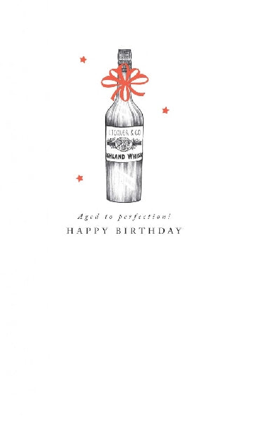 Aged To Perfection Birthday Card
