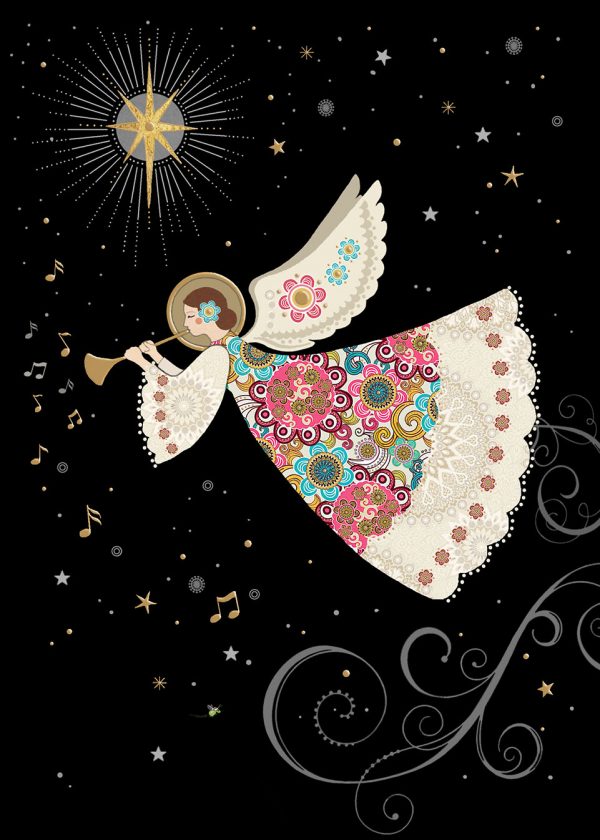 Angel Christmas Card