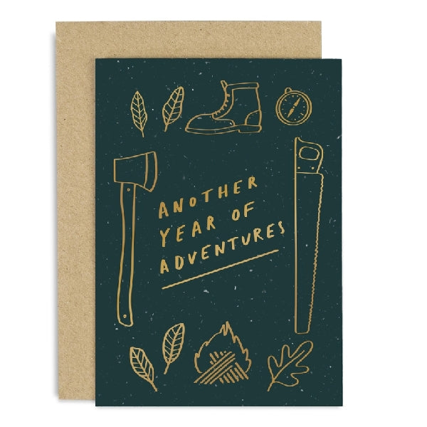 Another Year Of Adventures Birthday Card