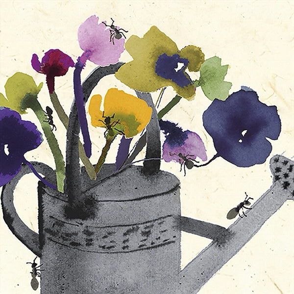 Ants In Your Plants Blank Art Card