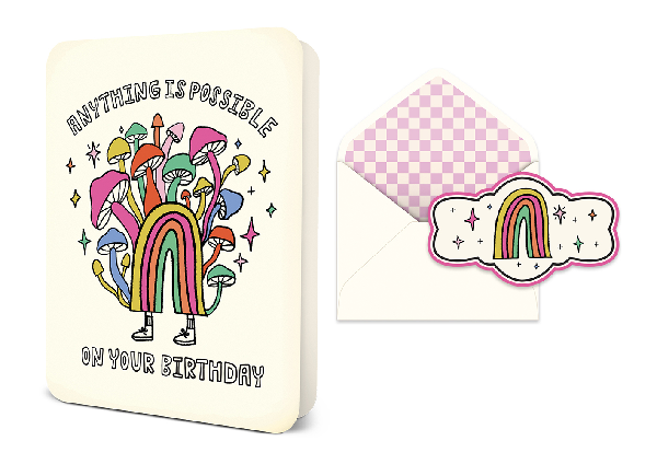 Anything Is Possible Birthday Card