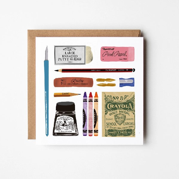 Art Collection Blank Art Card