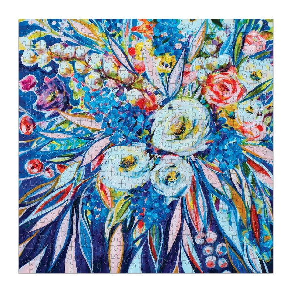 Galison 500 Piece Puzzle | Artful Blooms
