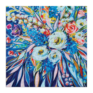 Galison 500 Piece Puzzle | Artful Blooms